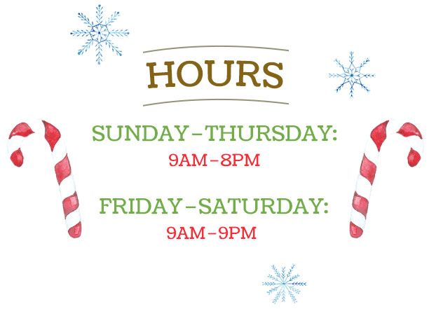 LiveOakChristmasTrees-Hours LiveOakChristmasTrees-Hours